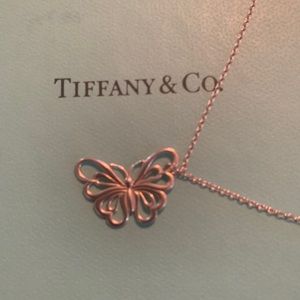 Tiffany’s Butterfly Pendant Necklace